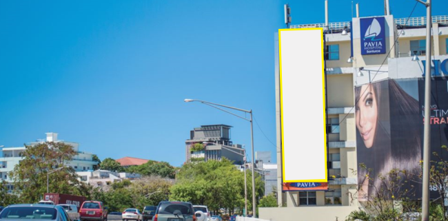 DIGITAL BILLBOARD HOSPITAL PAVIA WALL INBOUND