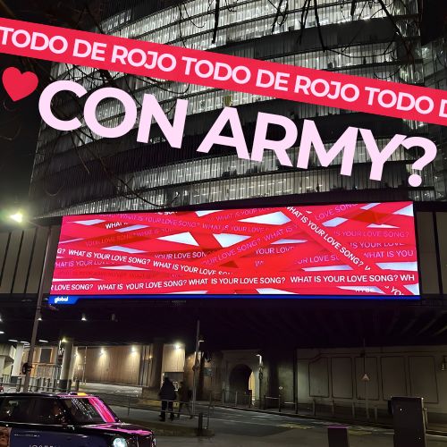 BTS pinta el mundo de rojo con ARIRANG