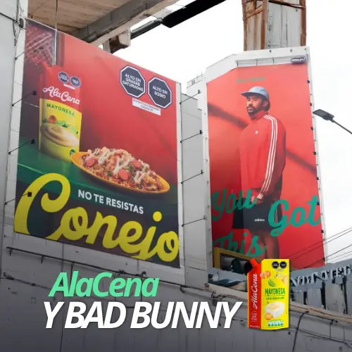 Cómo AlaCena convirtió un billboard en fenómeno viral