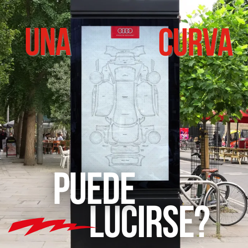 ¿Cómo convierte Audi la carretera en pasarela?