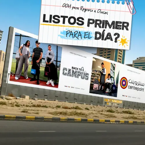 Publicidad Exterior para Regreso a Clases