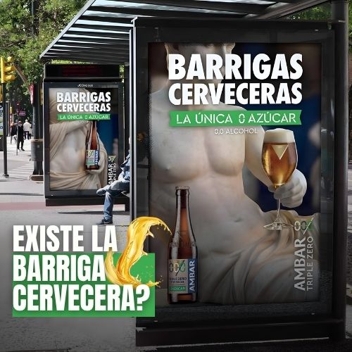 Ambar desmonta el mito de la barriga cervecera