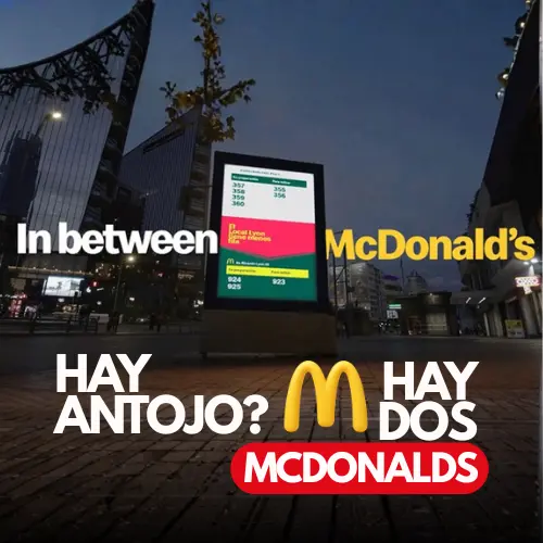 McDonald's Chile usa datos en tiempo real para ayudar a elegir el restaurante más rápido