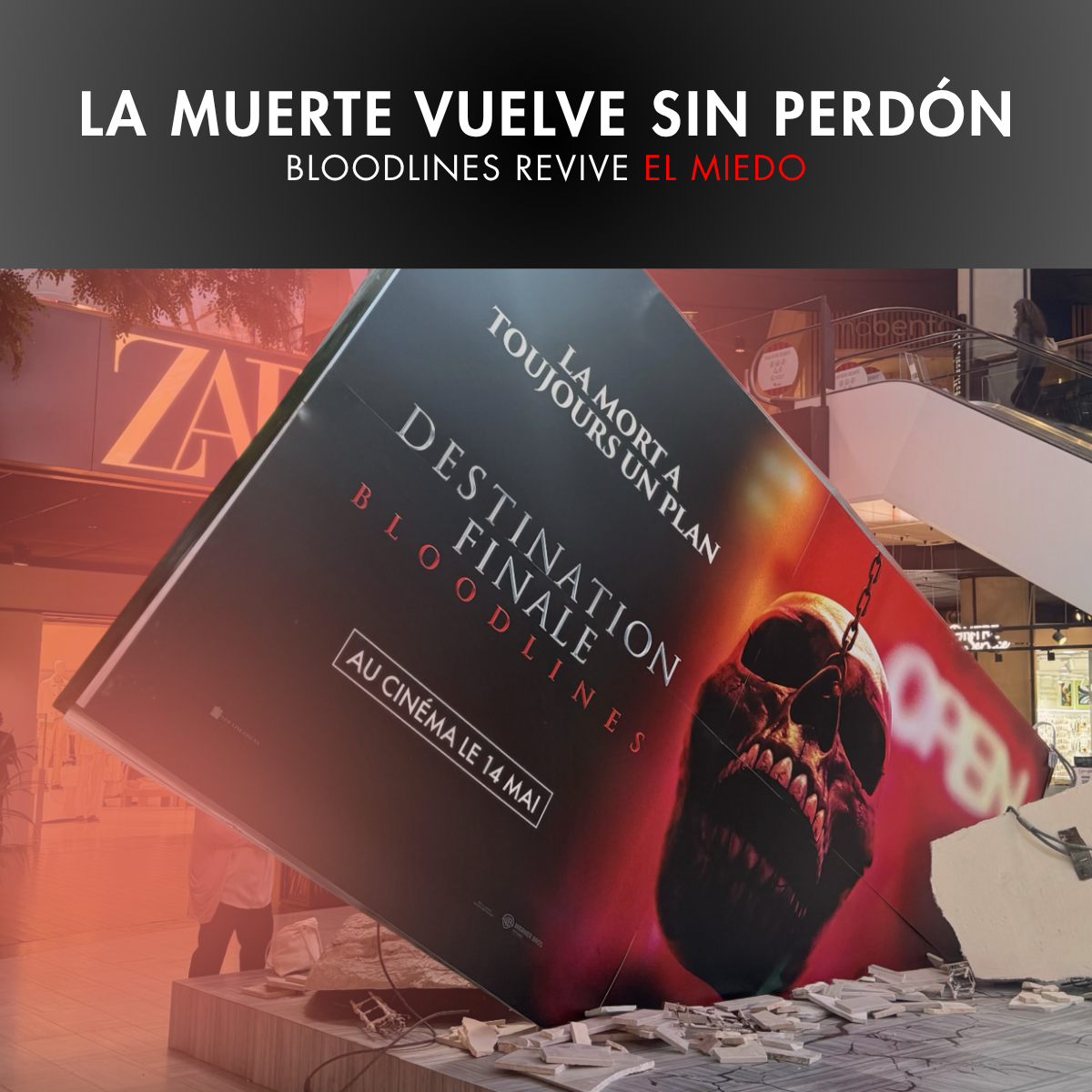 Final Destination: Bloodlines lanza el espectacular más impactante del año