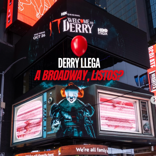 Pennywise regresa a Nueva York con un billboard 3D