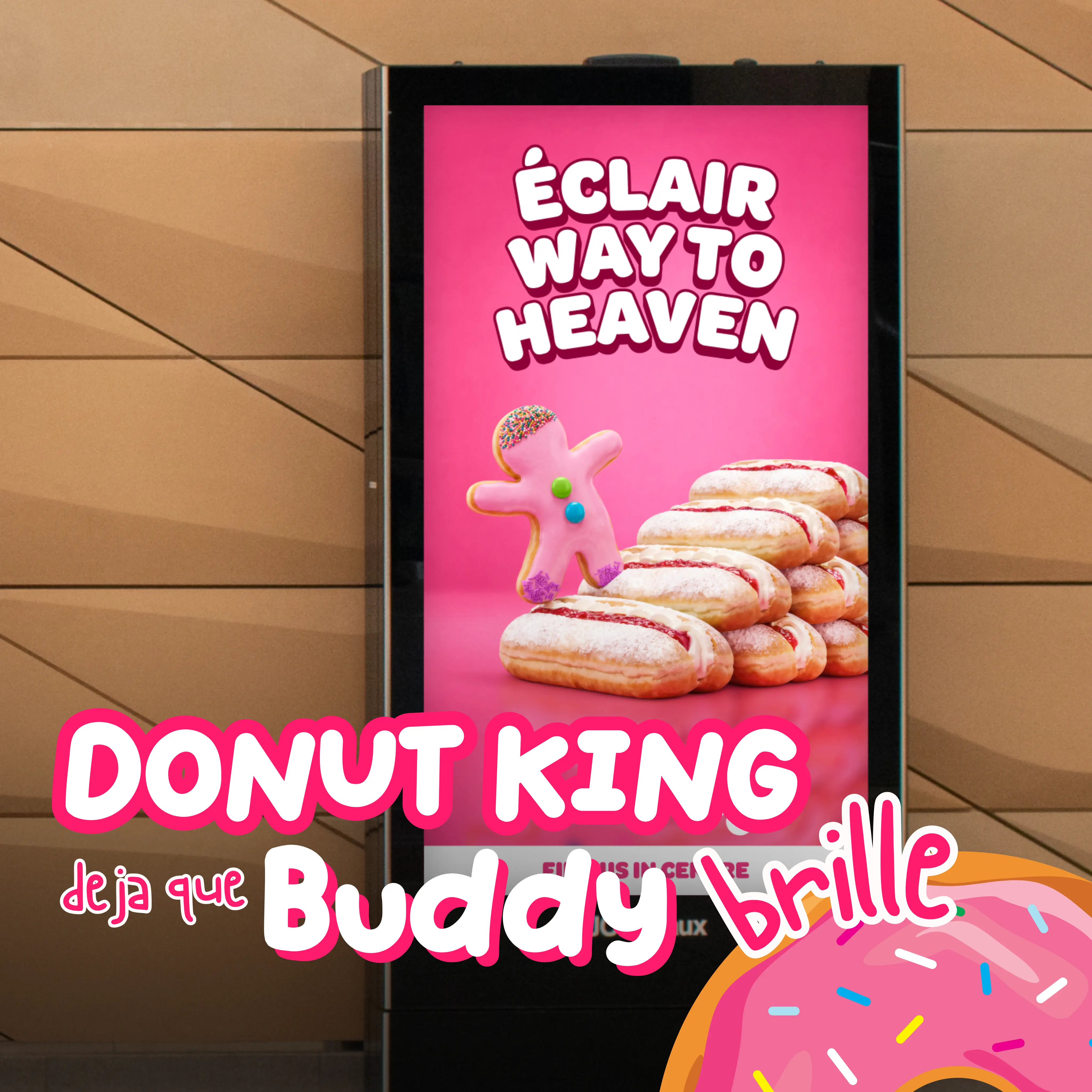 Donut King Revive A Buddy Con Una Campaña Creada Con IA