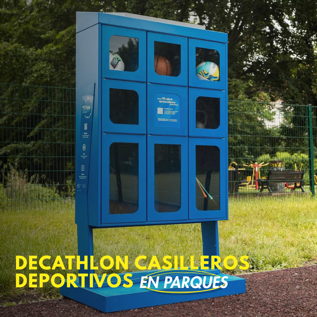 Decathlon activa el deporte urbano con tecnología gratuita