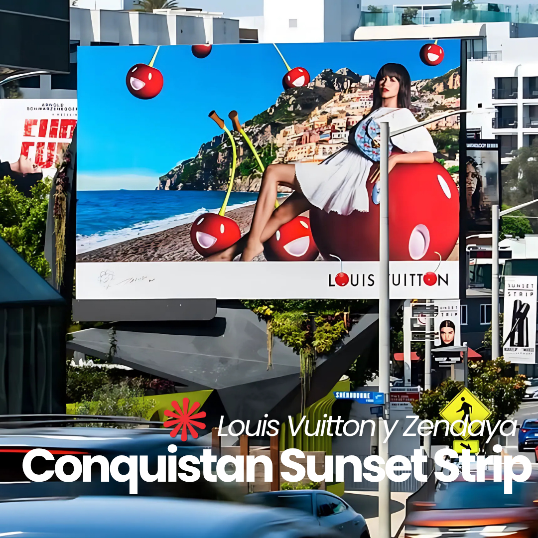 Louis Vuitton reinventa la publicidad exterior en Sunset Strip
