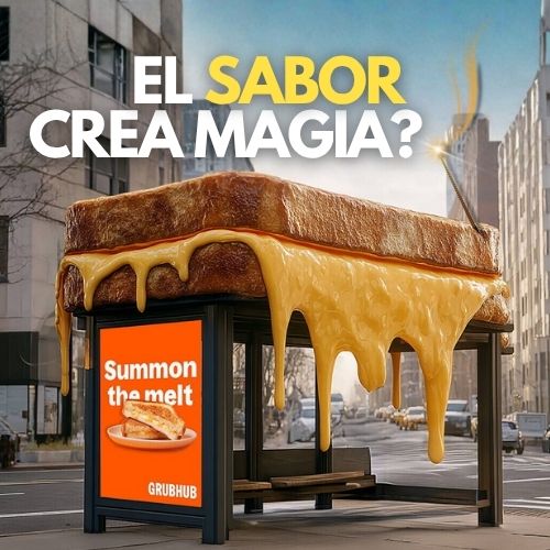 Grubhub: “Summon the Food” en OOH