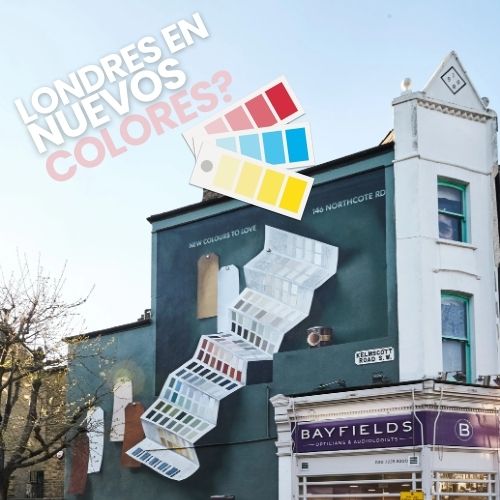 Farrow & Ball convierte Londres en su lienzo cromático