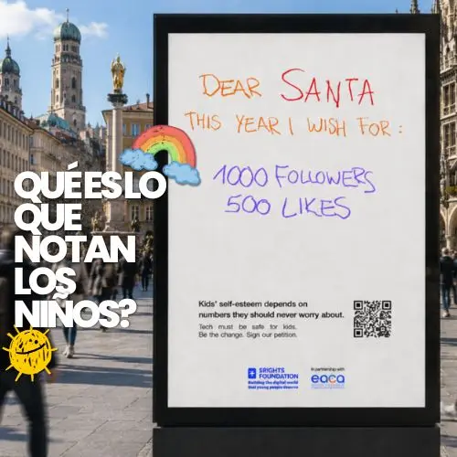 Campaña usa dibujos infantiles para alertar sobre riesgos digitales