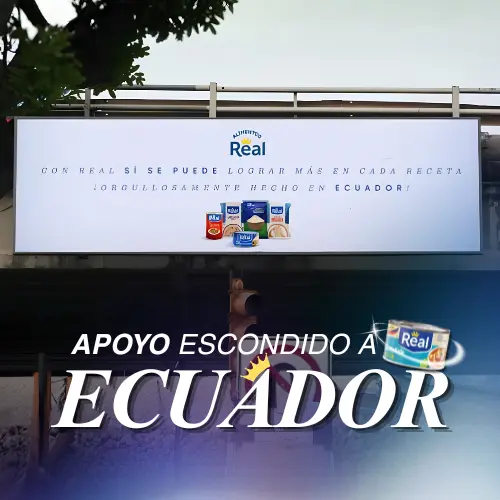 Apoyo Escondido: mensajes ocultos para apoyar a Ecuador