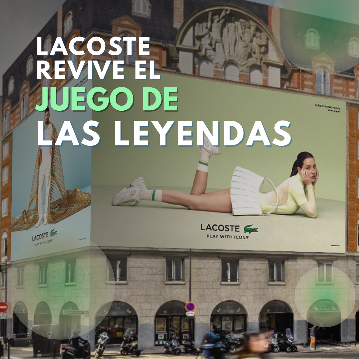 Lacoste Fusiona Moda y Publicidad Exterior