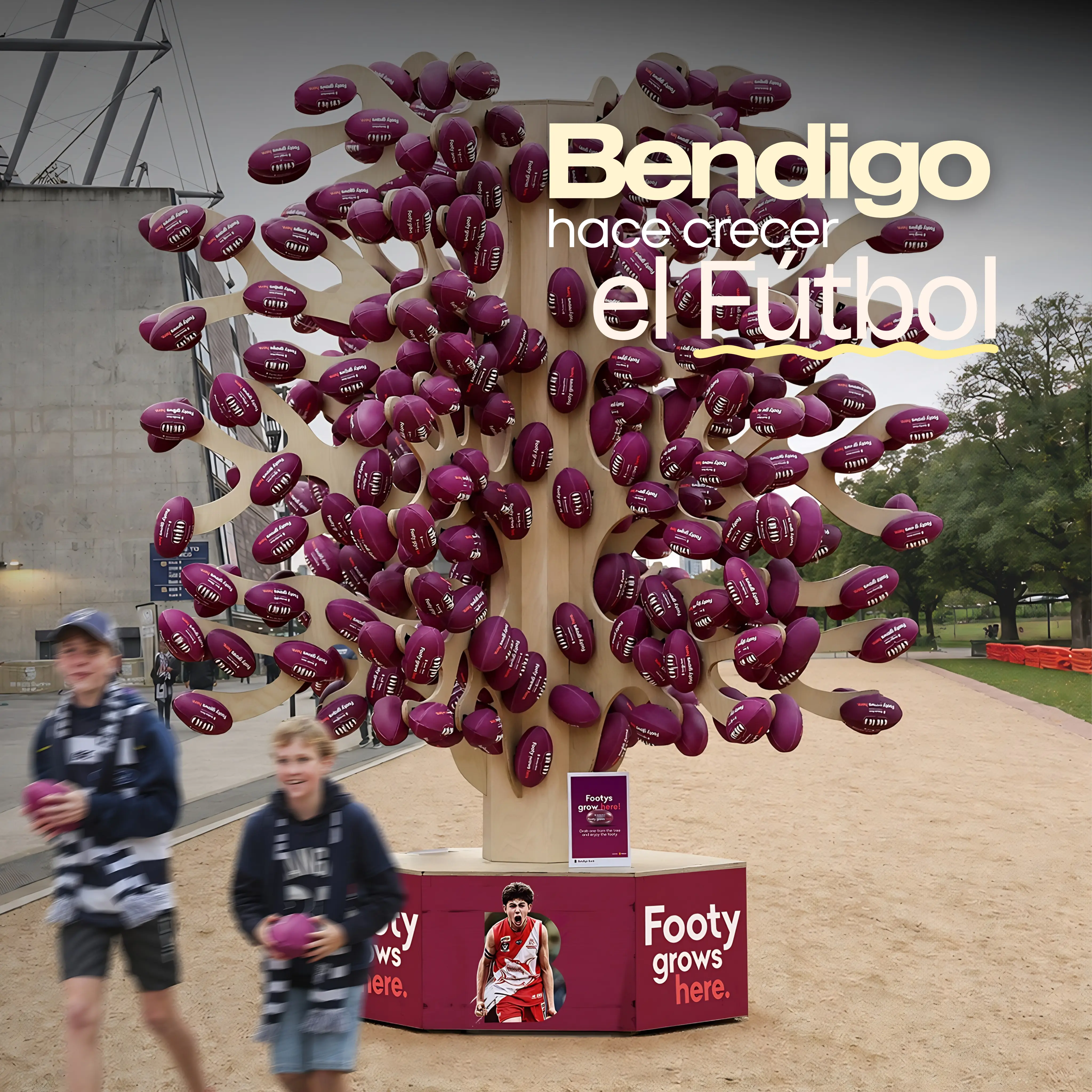 Bendigo Bank convierte el fútbol comunitario en una experiencia OOH