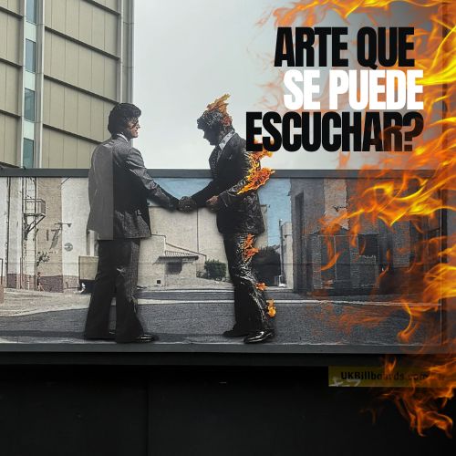 Pink Floyd revive su portada en llamas en Londres