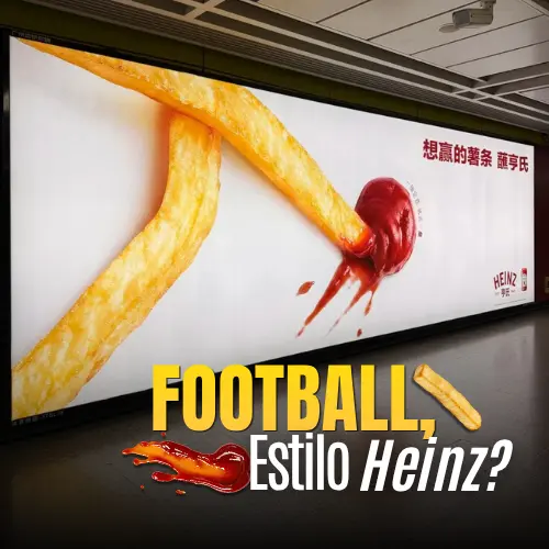 Heinz transforma papas fritas en una poderosa campaña OOH