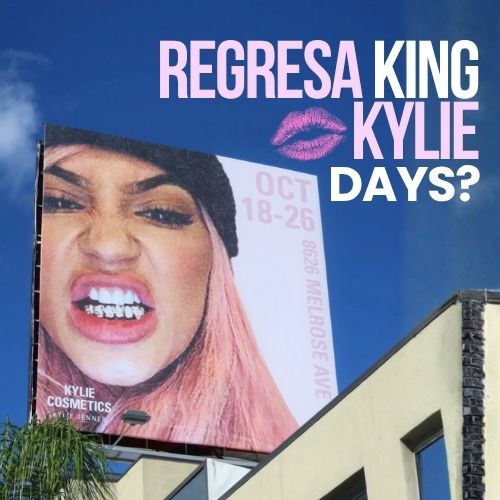 King Kylie regresa: la era 2015 revive