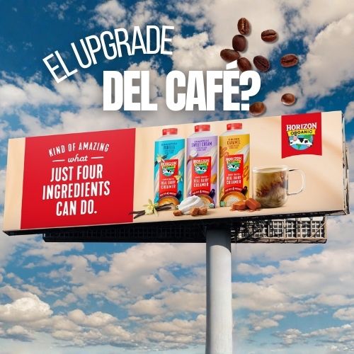 Horizon Organic lanza crema orgánica para café