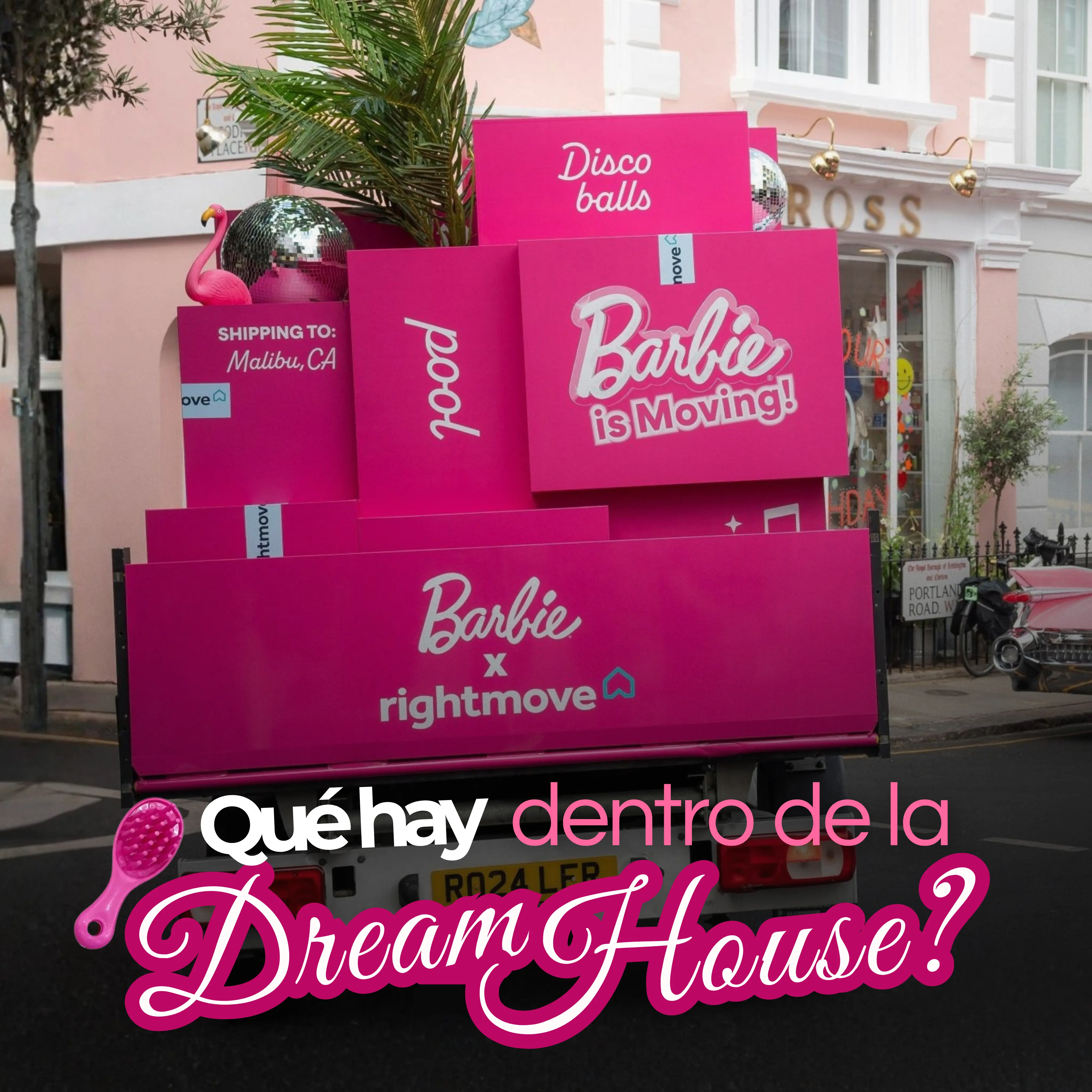 Mattel convierte Barbie DreamHouse en una propiedad real dentro de Rightmove