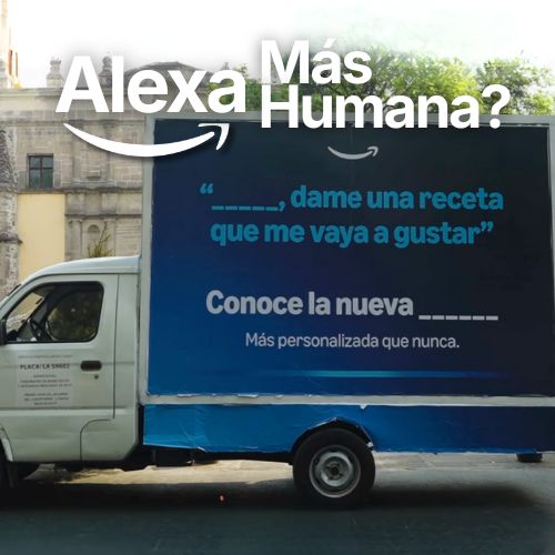 Alexa activa una campaña misteriosa en CDMX