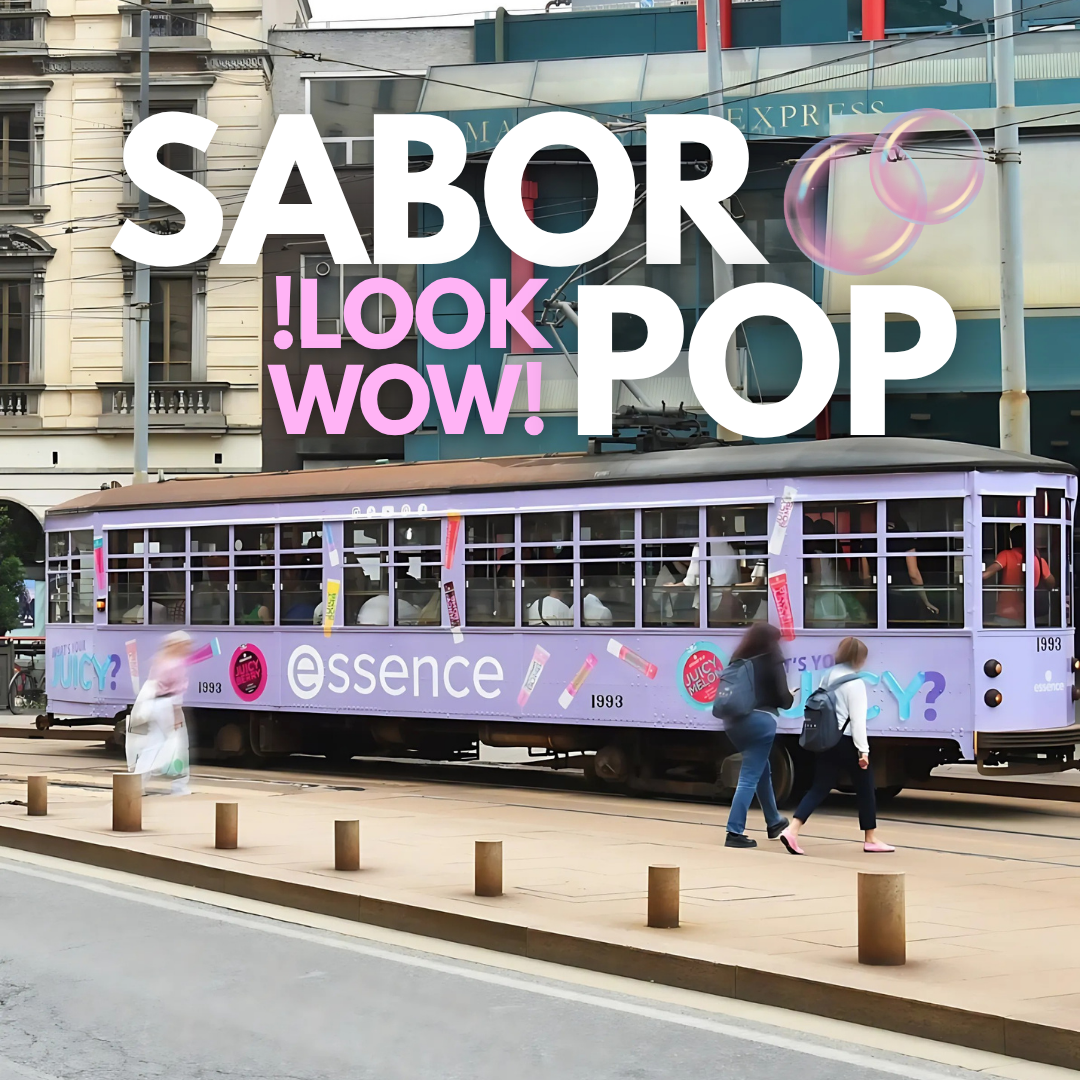 Essence celebra Juicy Bomb con espectacular campaña OOH