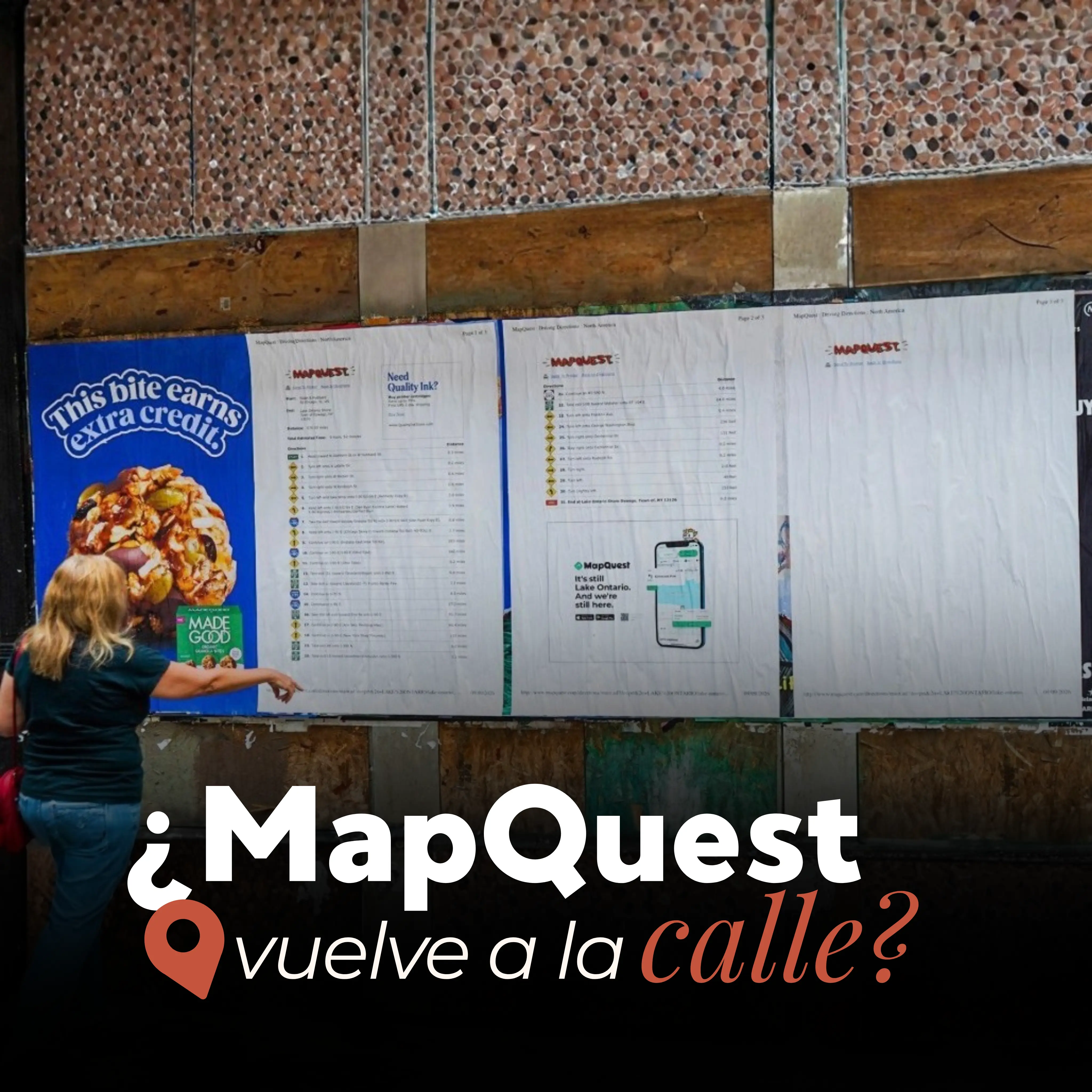 MapQuest Lleva Sus Direcciones Impresas A Las Calles De Seis Ciudades