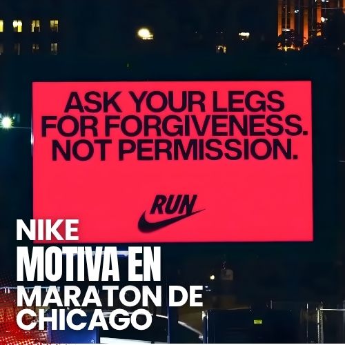 Nike transforma el Maratón de Chicago con OOH
