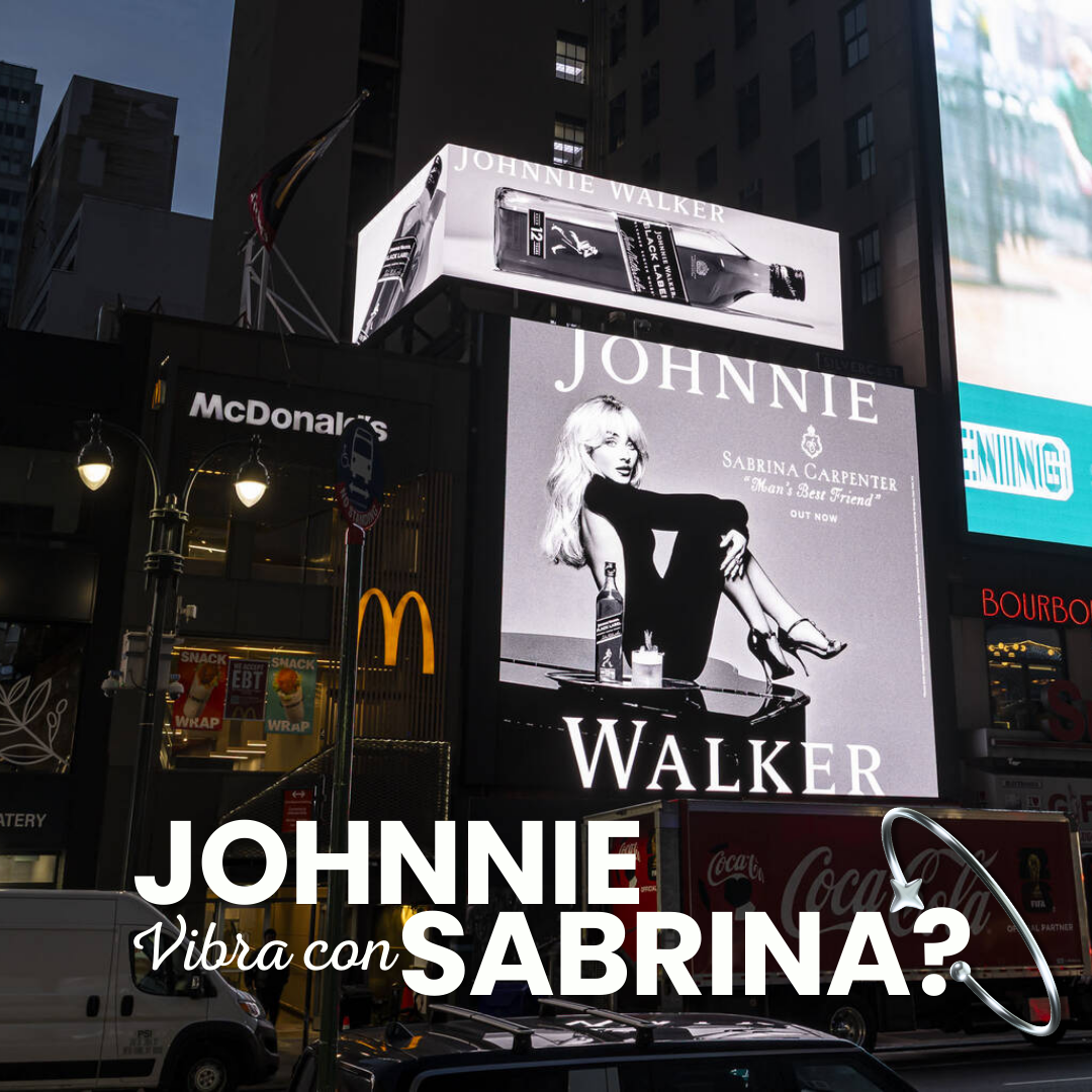 Johnnie Walker une fuerzas con Sabrina Carpenter