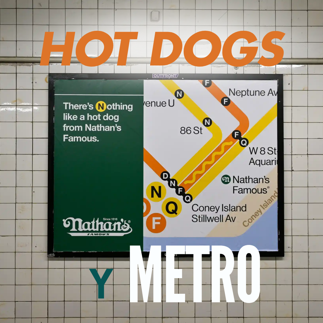 La “Frank Line” de Nathan’s Revoluciona el Metro de Nueva York