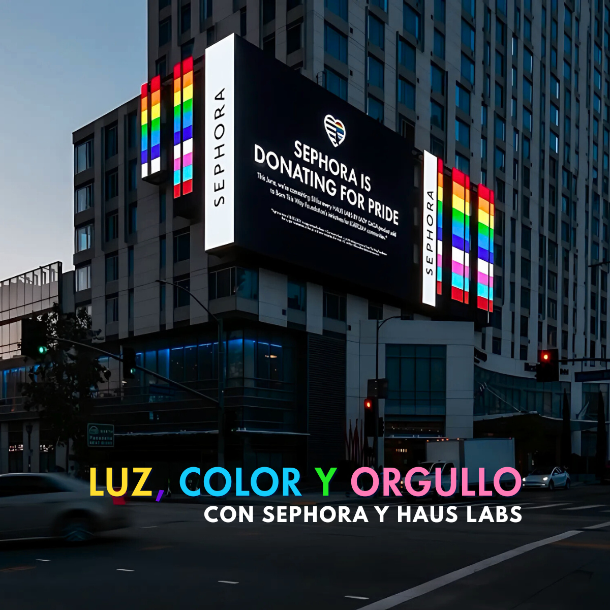 Sephora y HAUS LABS iluminan DTLA con orgullo y propósito
