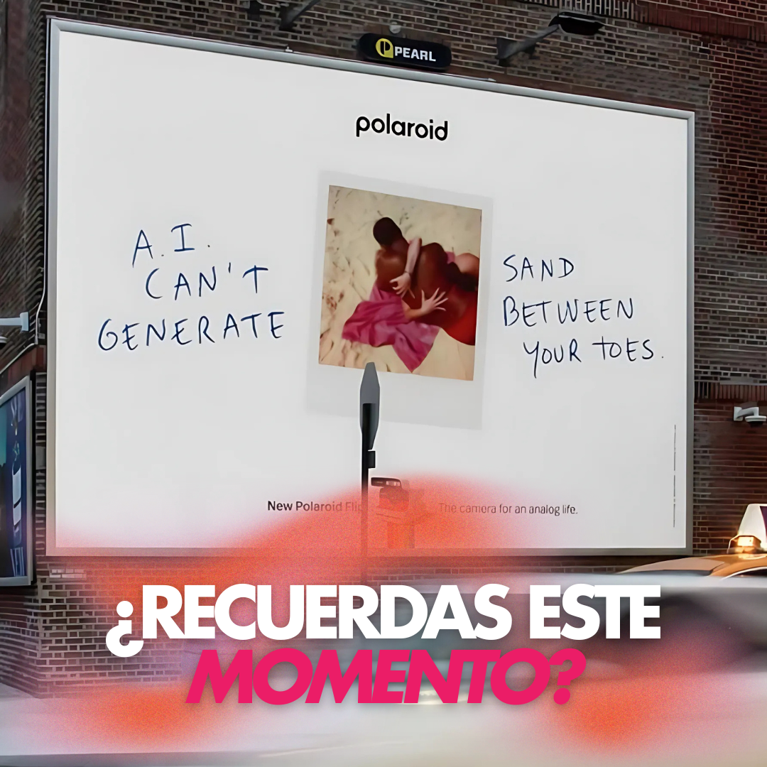 Polaroid reconecta emociones con nostálgica campaña OOH