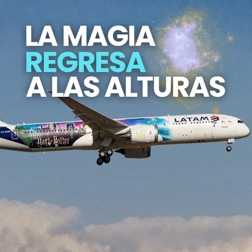 LATAM revive la magia de Harry Potter