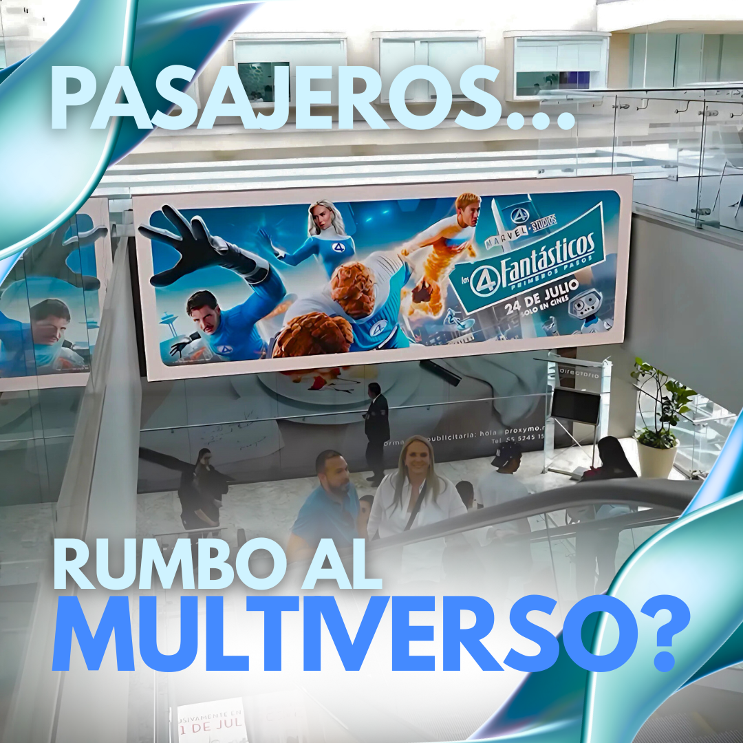 Marvel invade el metro con una campaña fantástica