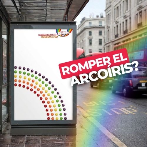 Skittles y el poder de la imperfección en OOH