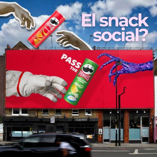 Pringles convierte compartir en espectáculo OOH