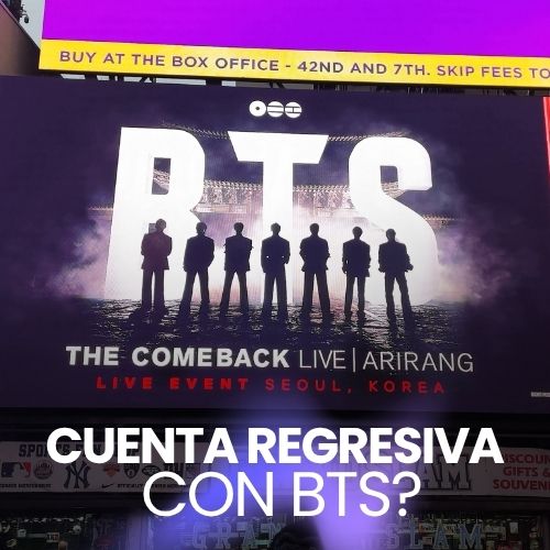 BTS lleva su comeback a Times Square