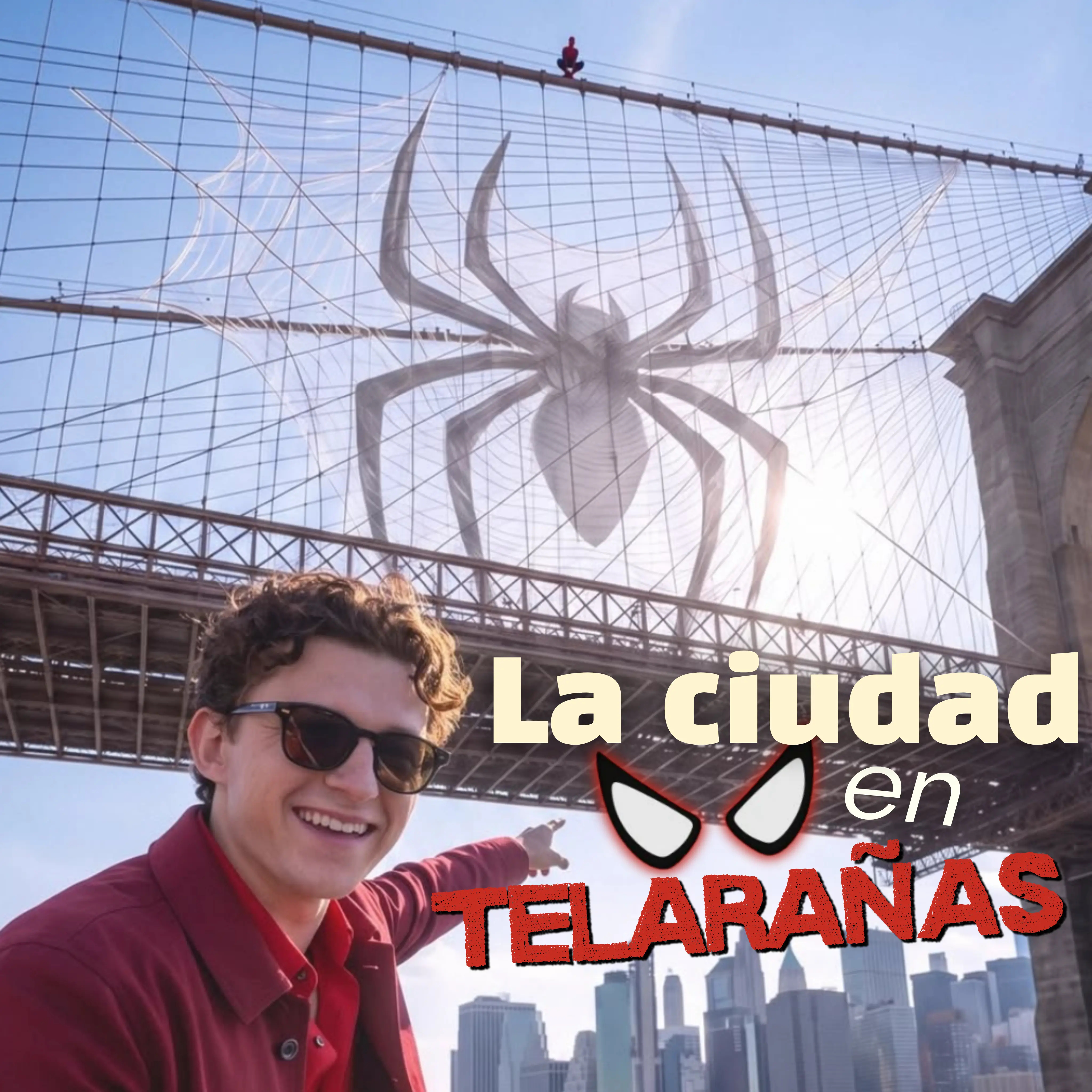 Spider-Man transforma el Puente de Brooklyn para promocionar Brand New Day