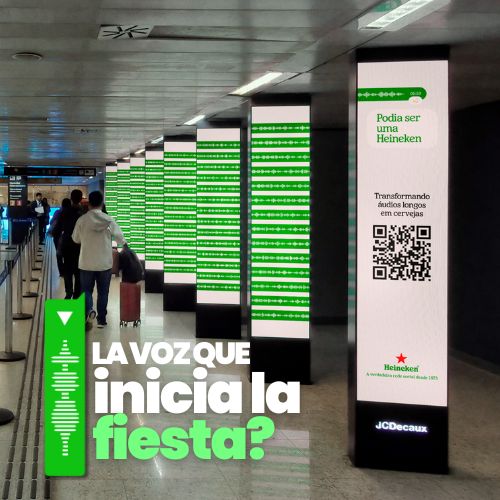 Heineken convierte notas de voz en encuentros