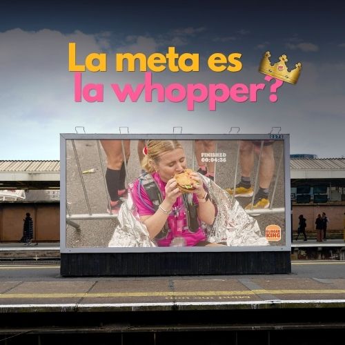 Whopper of a Finish: Burger King y el premio post maratón