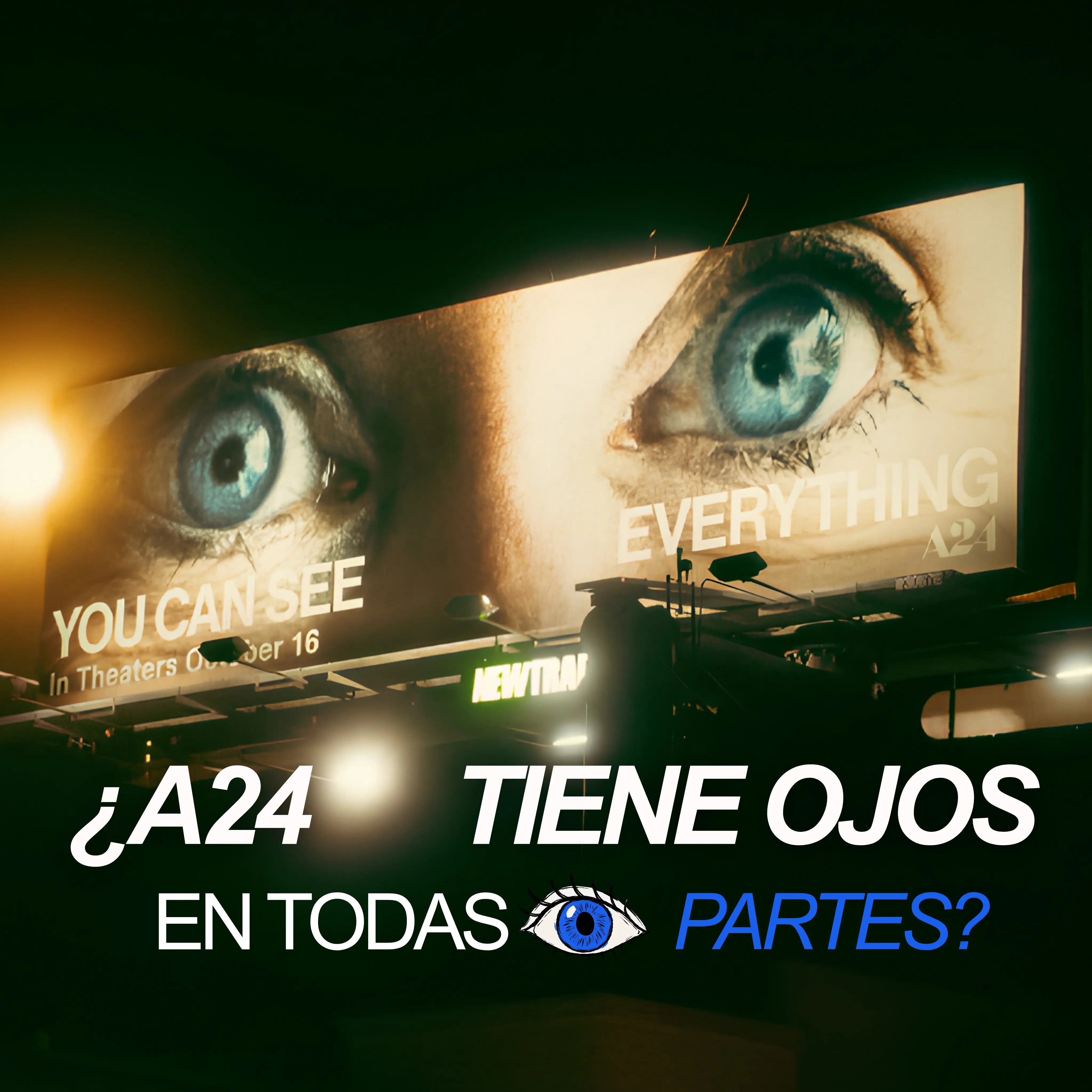 A24 convierte “You Can See Everything” en una campaña OOH que hace sentir observada a Nueva York