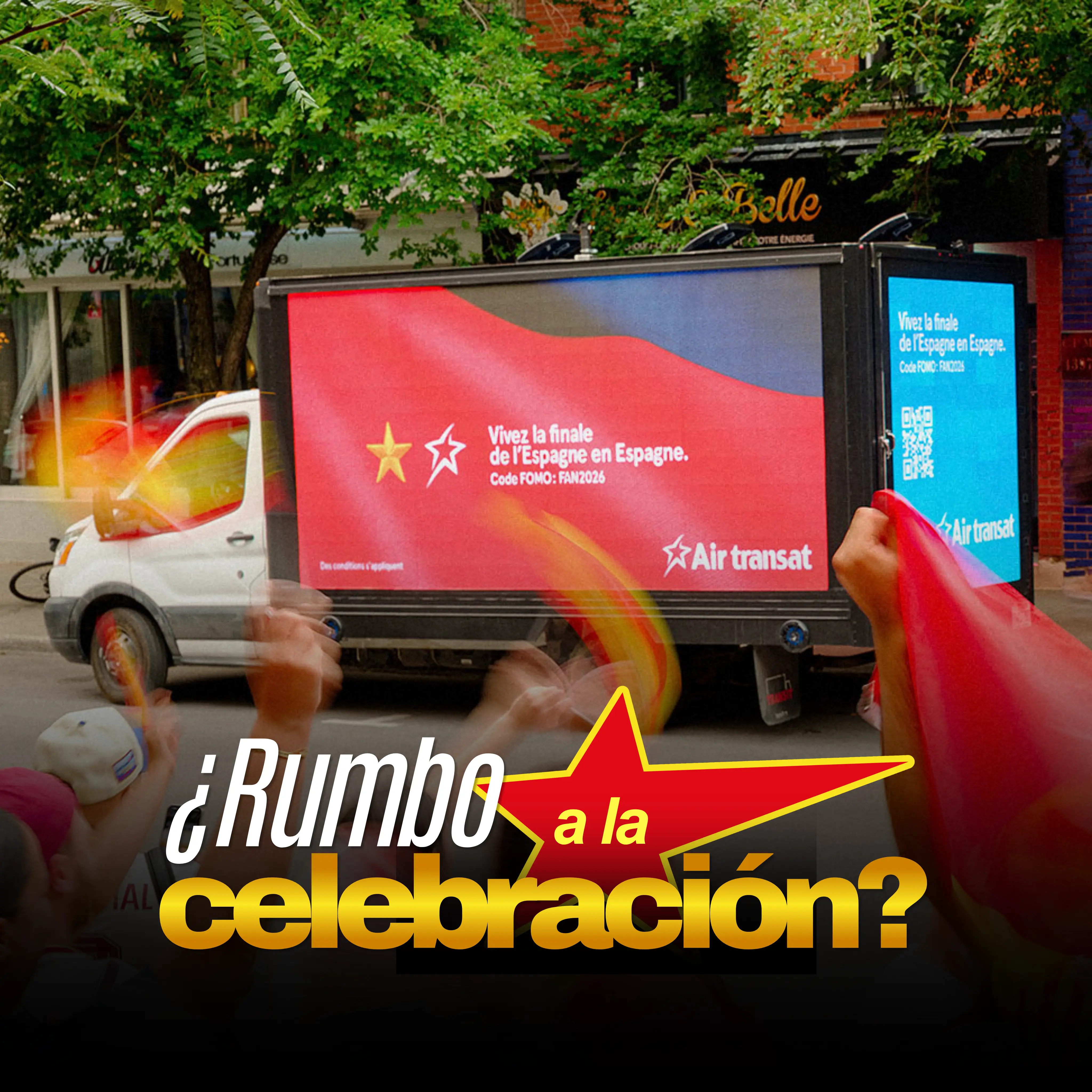 Air Transat y Courage lanzan #FOMOtion, una campaña que convierte el FOMO en viajes