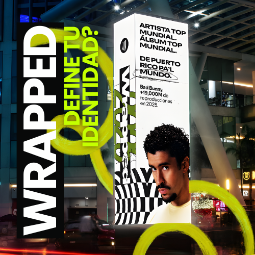 Spotify Wrapped 2025: nostalgia noventera y OOH en 31 mercados