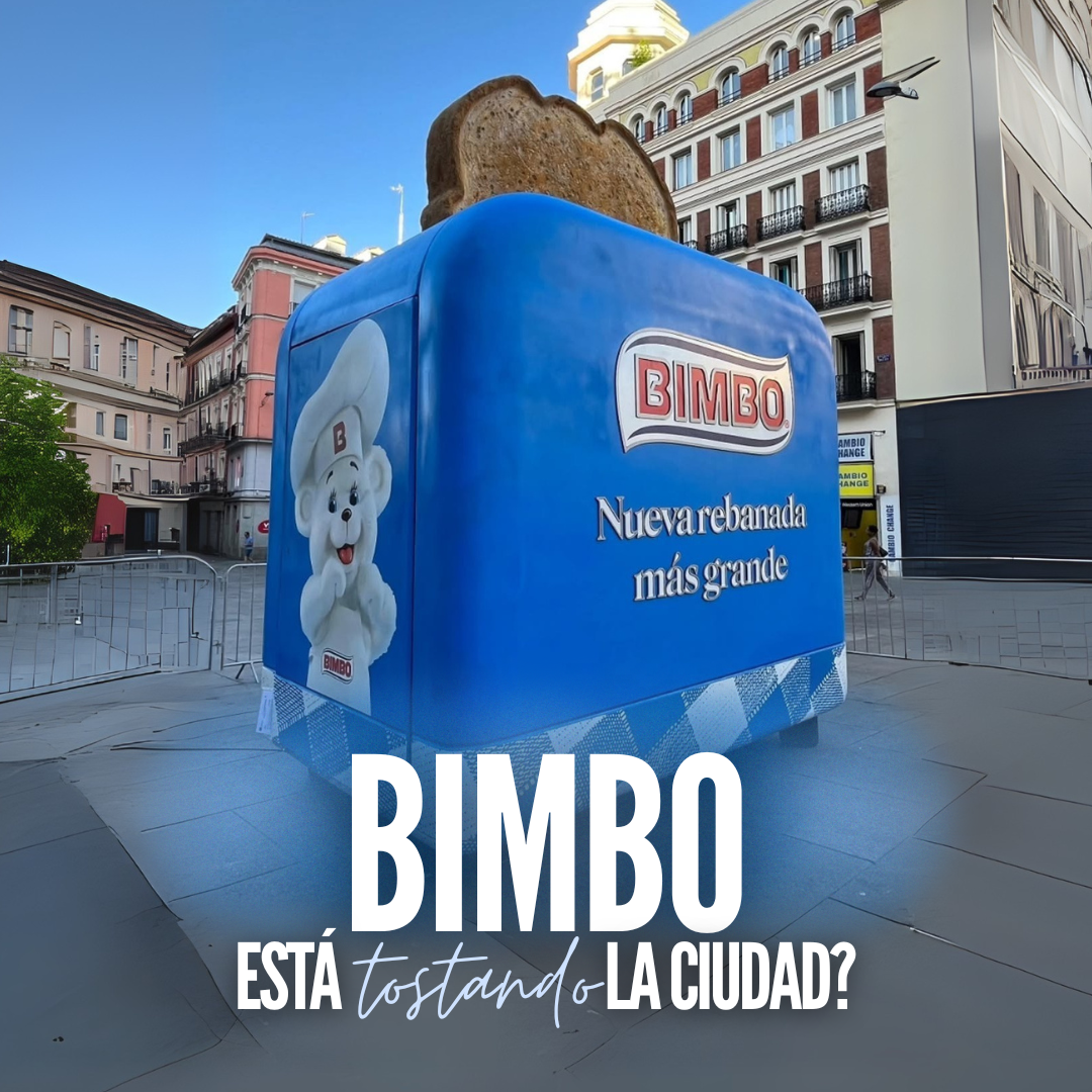 La Gigante Tostadora de Bimbo Sorprende en Madrid