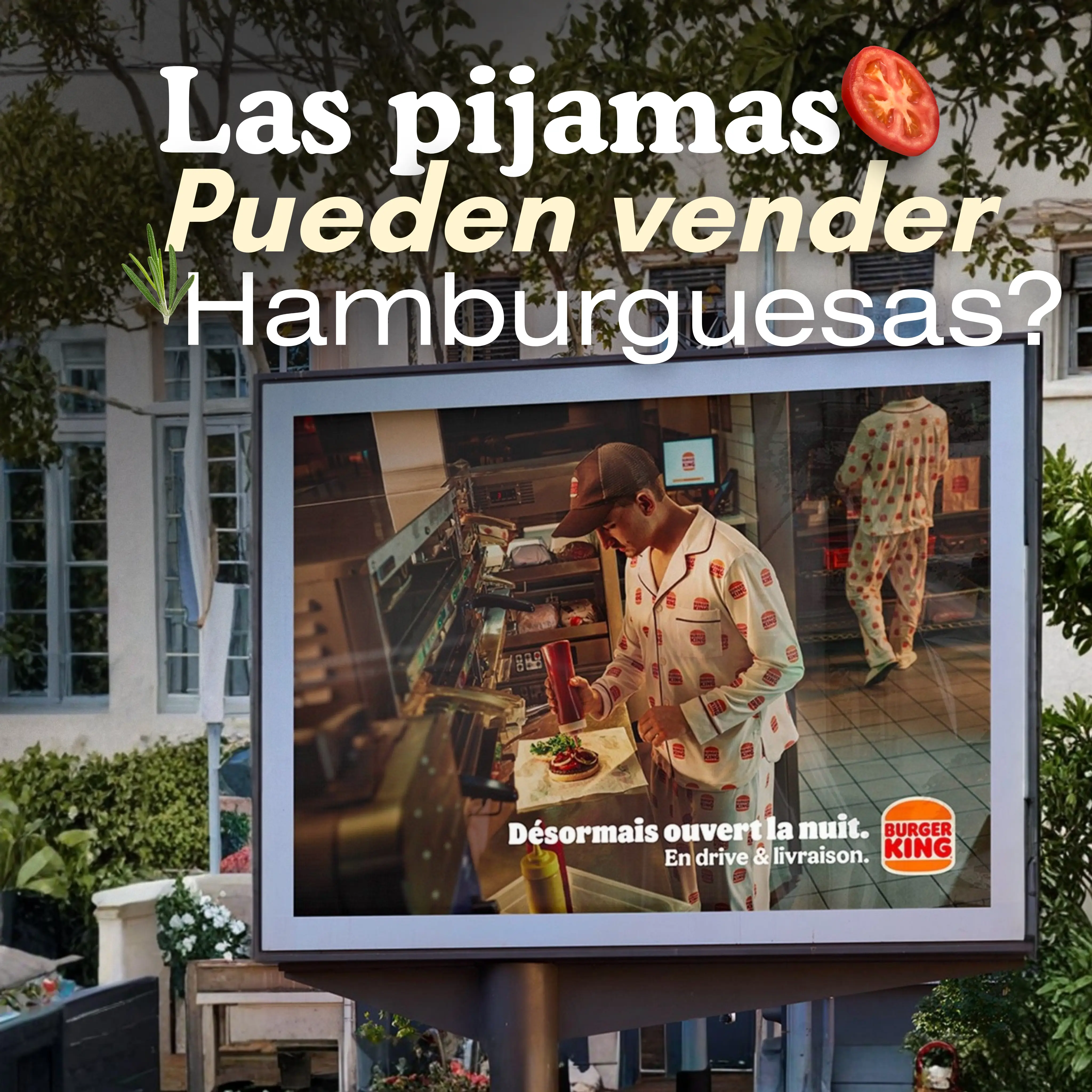 Burger King convierte el pijama en símbolo de libertad después del confinamiento