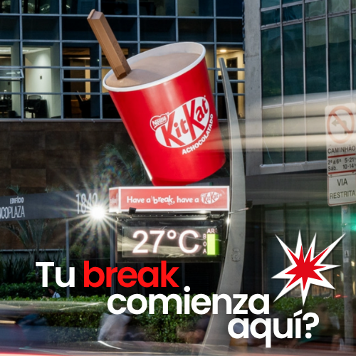 KitKat transforma la Avenida Paulista con su nuevo drink