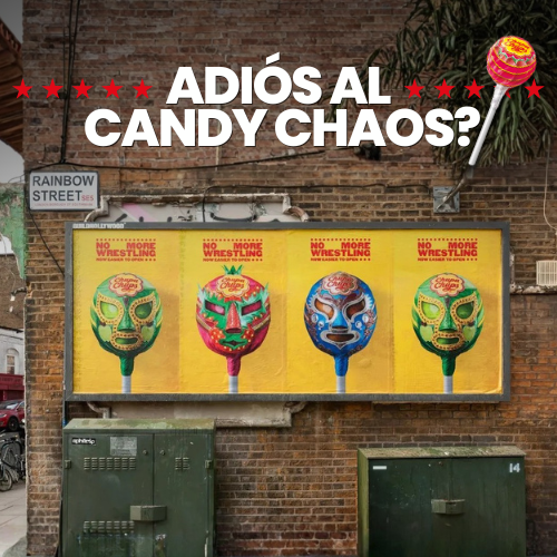 Chupa Chups: OOH y Lucha Libre para packaging fácil