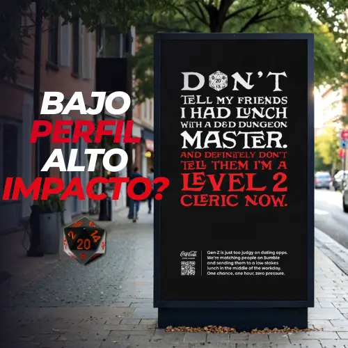 Publicidad exterior de Coca-Cola: Zero Pressure Connections