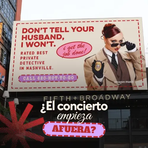 OOH para Conciertos y Artistas