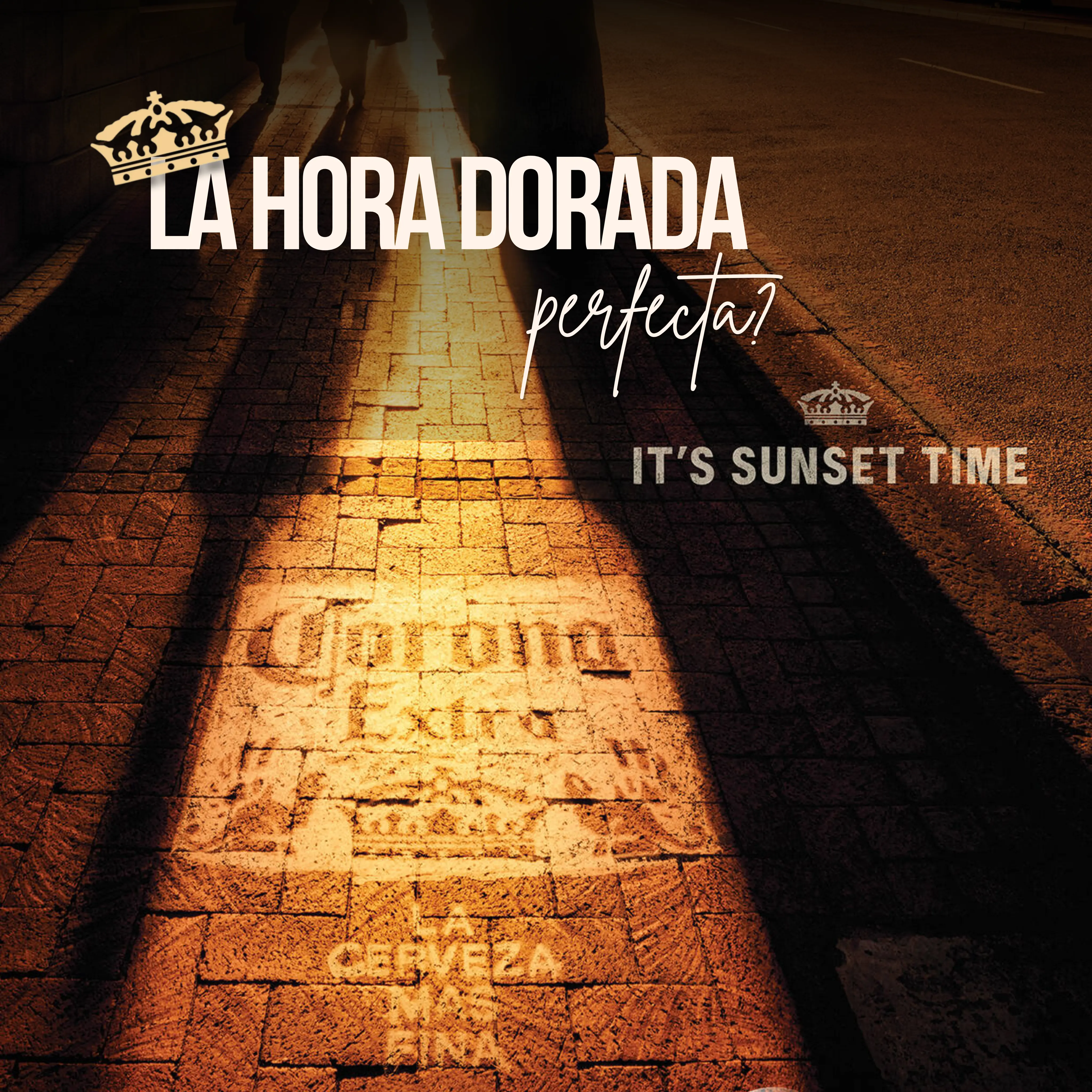 Corona usa sombras del atardecer como medio OOH en Sun Shadows