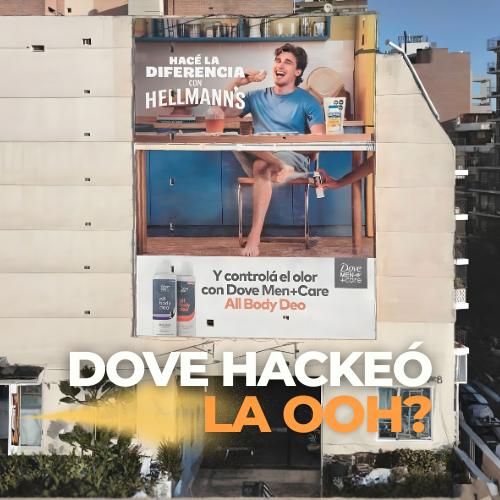 Dove Men+Care hackea OOH para lanzar All Body Deo
